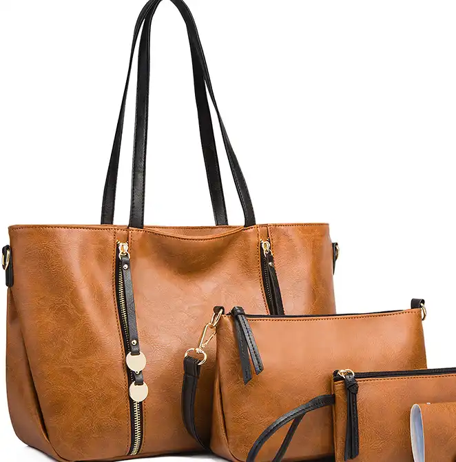 2024 Mother & Child 3-Piece Set: Tote- Single Shoulder- Crossbody Ladies Bag
