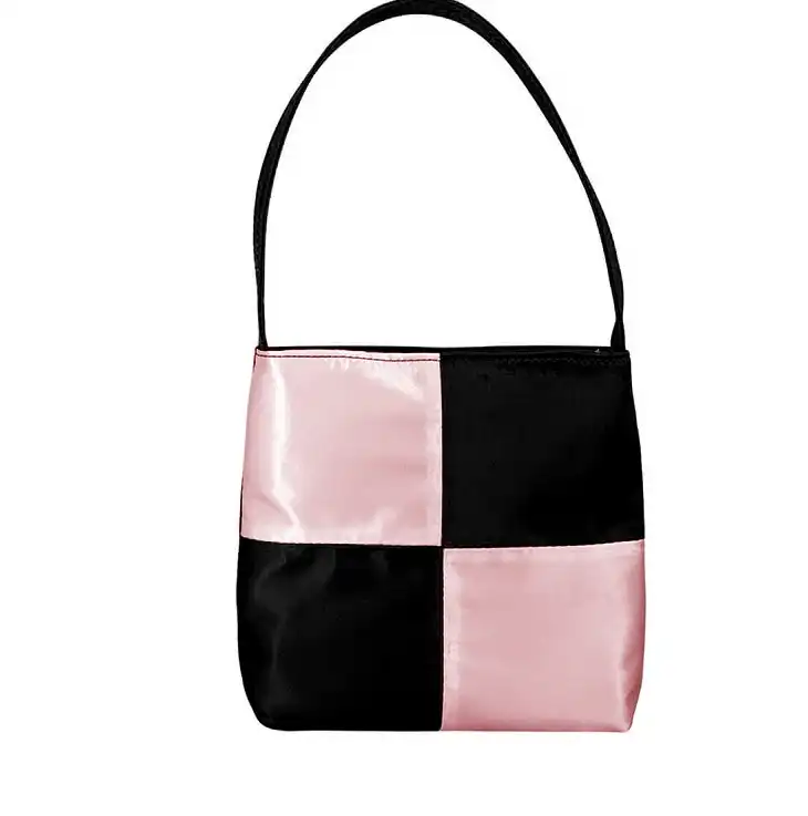 Canvas Handbag: Small Square Clutch for Women