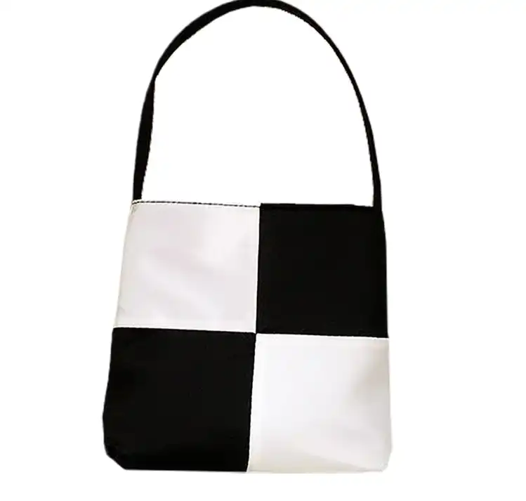 Replica bags Canvas Handbag: Small Square Clutch for Women