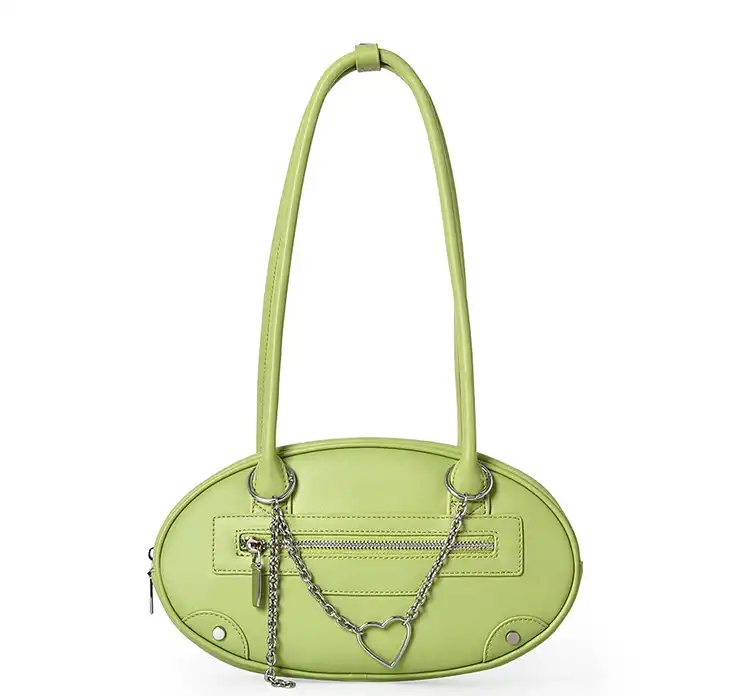 Top lv Chic Oval Shoulder Bag: Fashionable Chain- High-end- Autumn Winter Trend