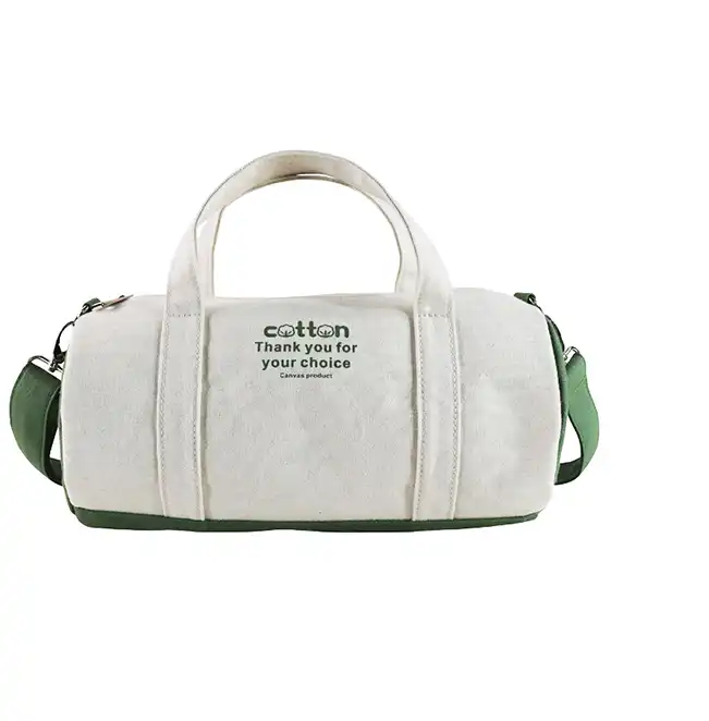 Louis vuitton locations Heavy-Duty Canvas Travel Tote Bag - 20-35L Pure Cotton Duffle- Wet & Dry Separation Yoga Bag- with Ground Peg Storage