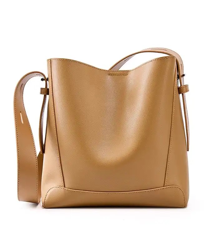 Large spring summer bag- versatile leather crossbody- commuter barrel bag.