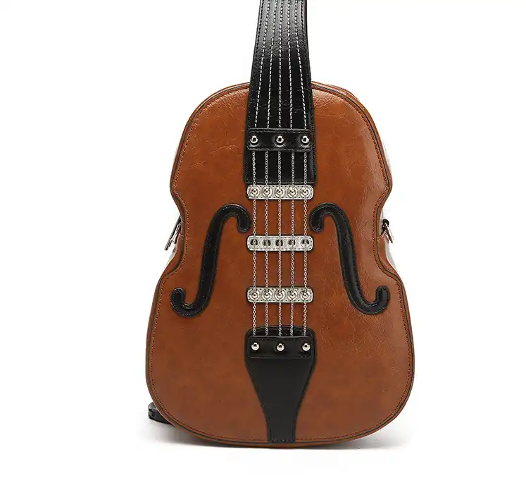Top lv Luxury Violin Bag - Multifunction Crossbody & Backpack