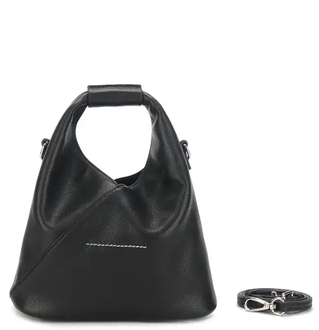 Louis vuitton locations MINI Triangle Leather Crossbody Handbag