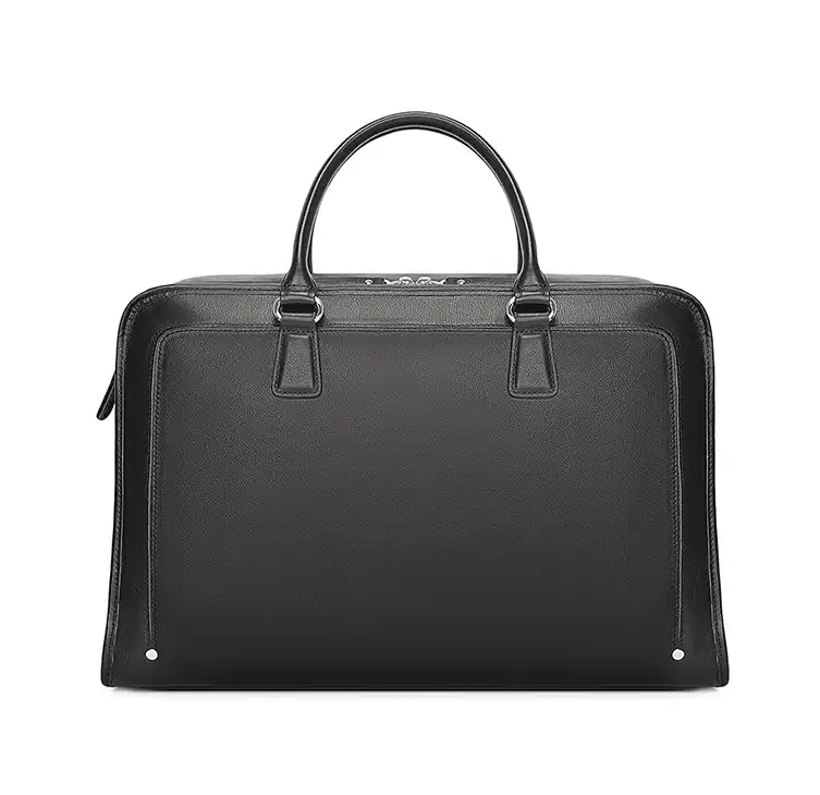 Replica bags lv Men's Genuine Leather Business Briefcase – 15.6-Inch Laptop Bag with Handle- Stylish Executive Bag