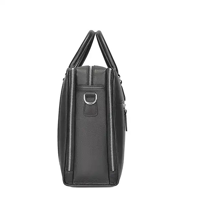 Replica bags lv Men's Genuine Leather Business Briefcase – 15.6-Inch Laptop Bag with Handle- Stylish Executive Bag