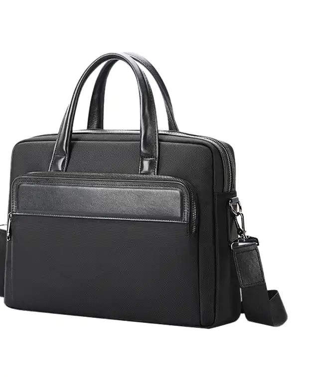 Men's Laptop Bag Business Notebook Briefcase Large Capacity Shoulder Bag