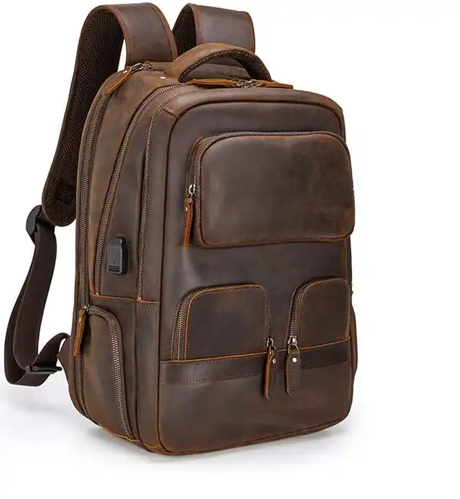 Men's Outdoor Travel Backpack: Multi-functional- Fits 17-inch Laptop