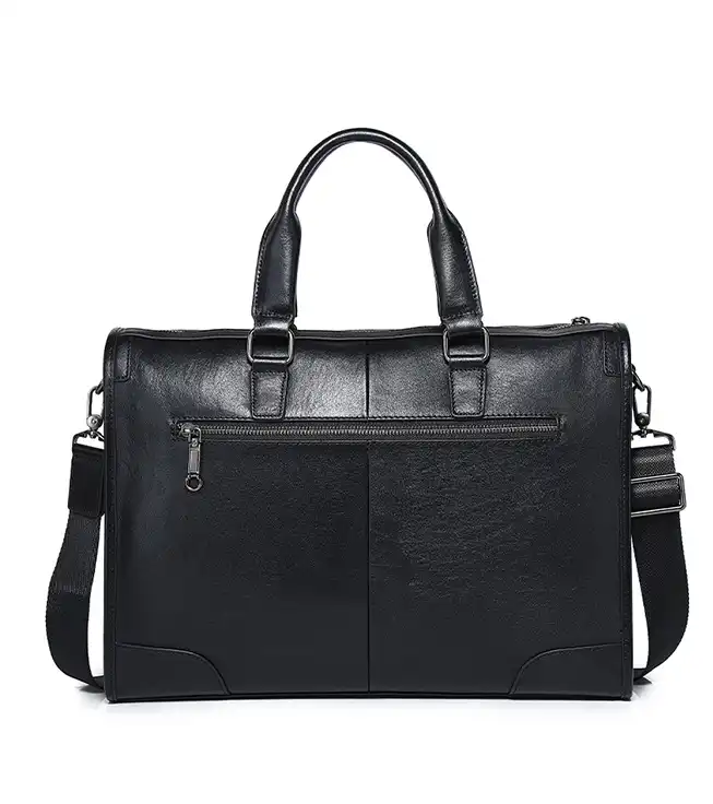 Replica bag Men's Premium Leather Business Laptop Briefcase – Top-Grain Leather Executive Handbag