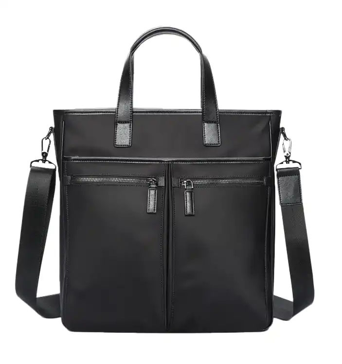 Men's large capacity single shoulder crossbody bag computer briefcase