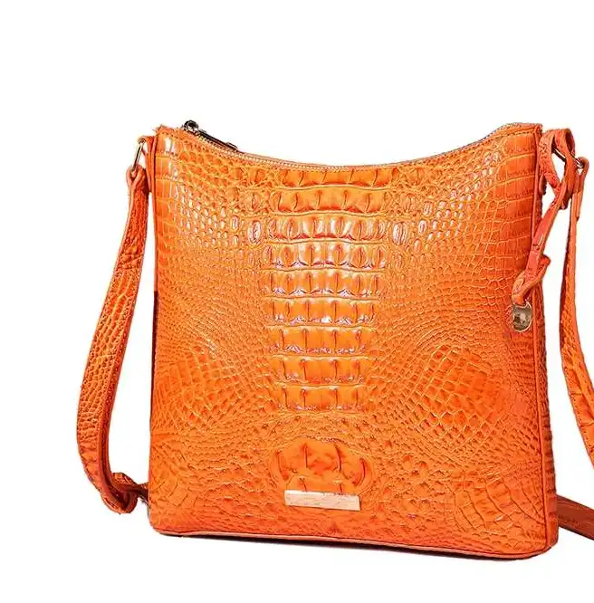 Top lv Multicolor croc vintage women's bag