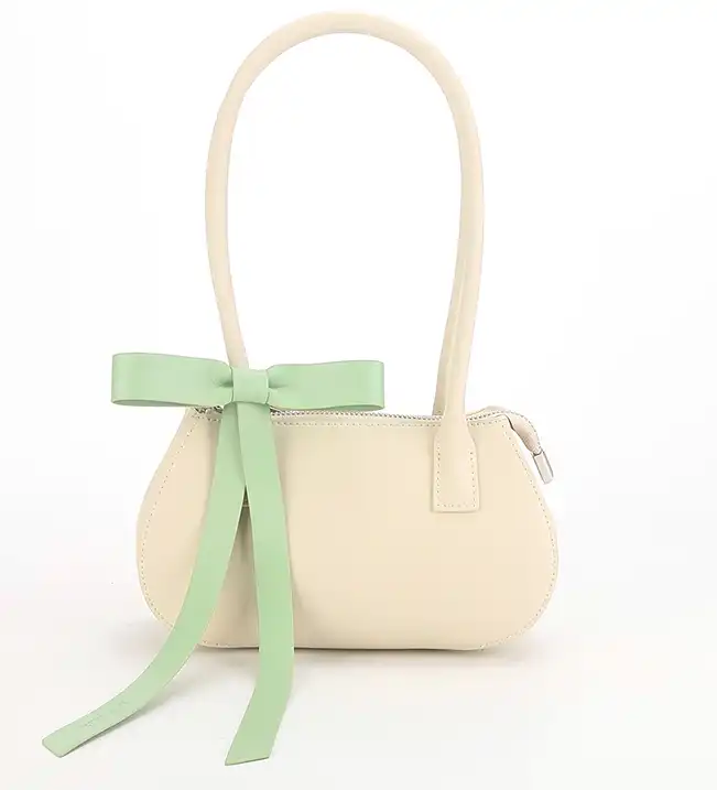 Louis vuitton locations Niche design butterfly bow underarm bag: French-style shoulder handbag
