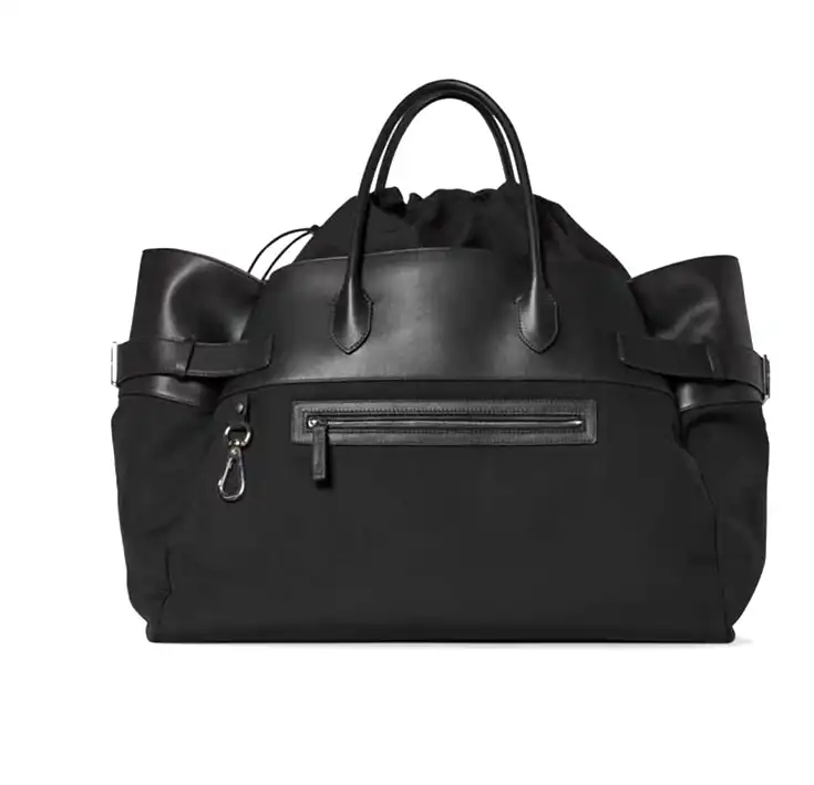 Top lv Nylon Canvas Tote: Top Grain Leather 17-inch Bag