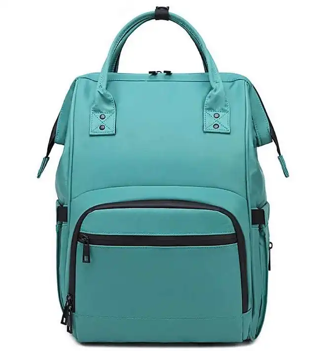 Nylon maternity bag: versatile- spacious- with baby bottle slots