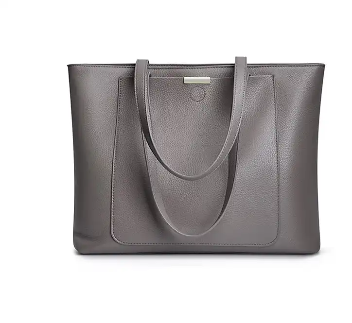 Stylish- large-capacity ladies' tote- trendy commuter bag- versatile leather