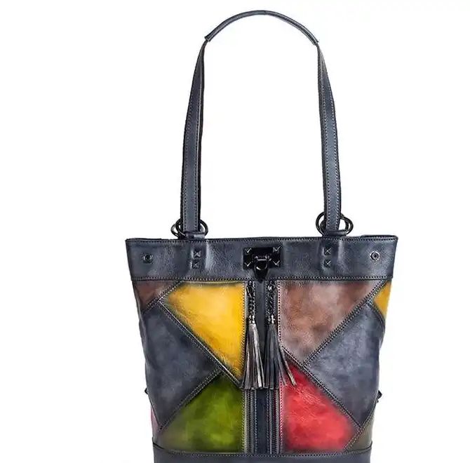 Stylish Backpack- Spacious- Vintage- Handheld- Crossbody