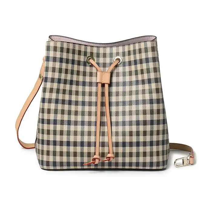 Louis vuitton locations Stylish Classic Drawstring Bucket Bag- Crossbody & Shoulder