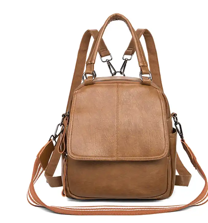 Top lv Stylish Dual-Purpose Handbag: Travel & Business Backpack- Soft- Large Capacity
