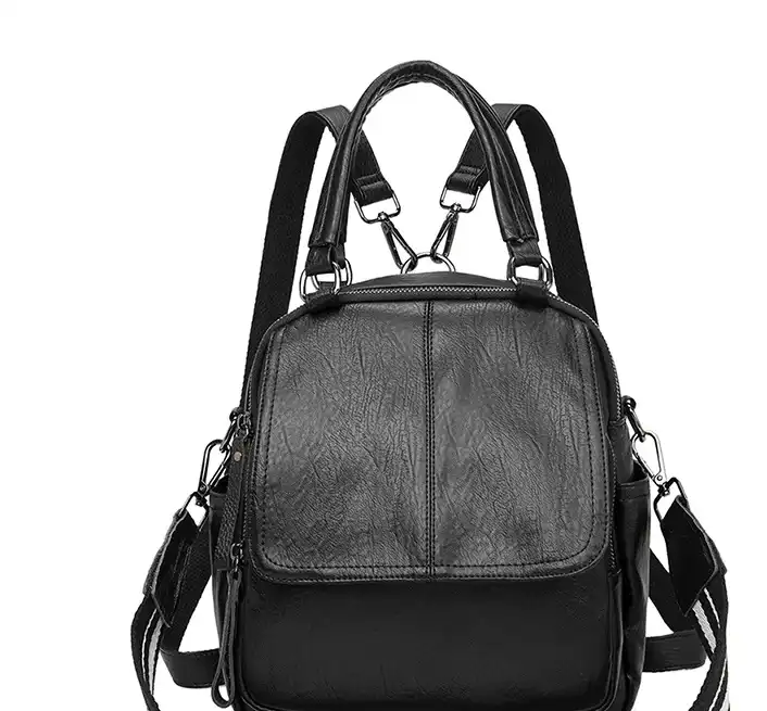 Top lv Stylish Dual-Purpose Handbag: Travel & Business Backpack- Soft- Large Capacity
