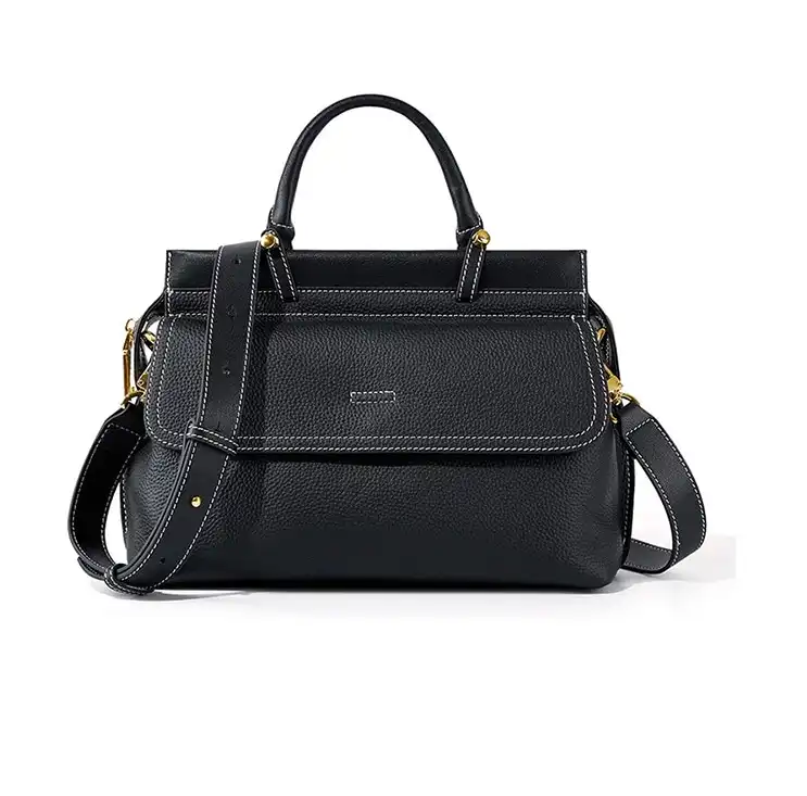 Top-grain leather ladies' bag- new- crossbody- commuter- large- single shoulder.