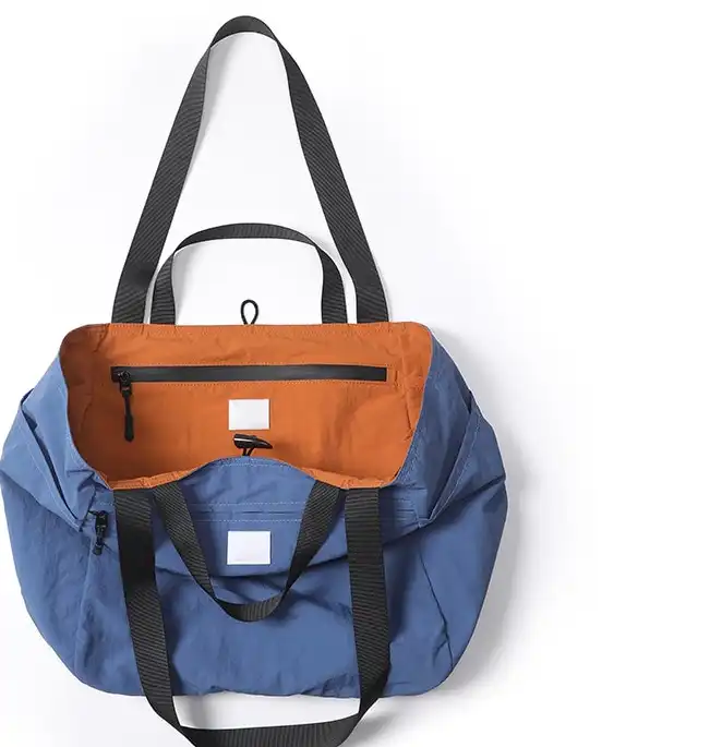Travel foldable large capacity versatile double-sided storage bag- fitness yoga business tote.