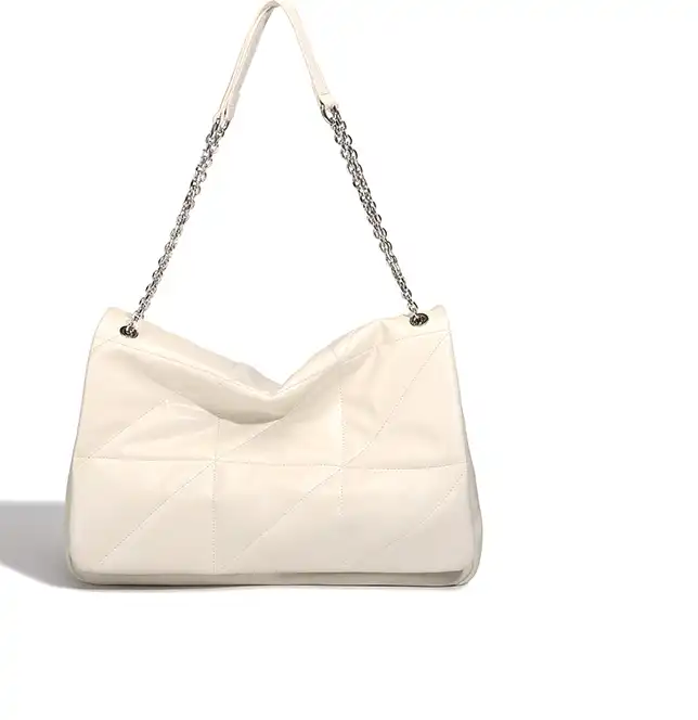 Replica bags lv Trendy pleated underarm bag- high-end messenger with diamond chain- single-shoulder