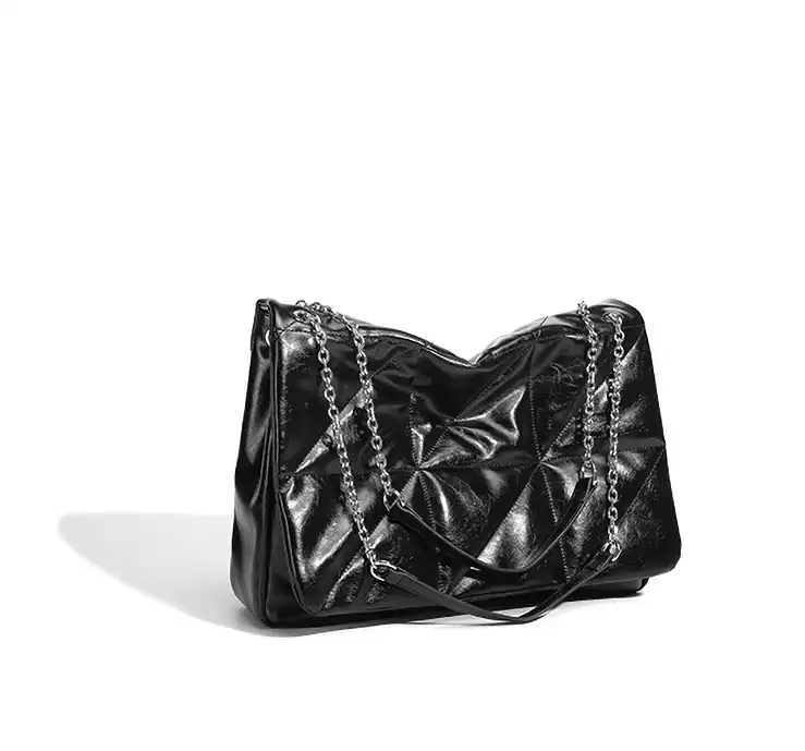 Replica bags lv Trendy pleated underarm bag- high-end messenger with diamond chain- single-shoulder