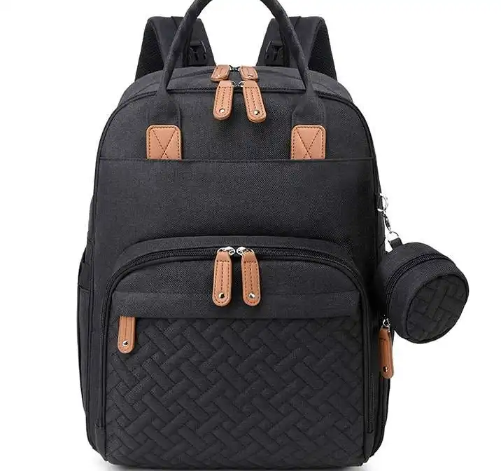 Versatile- lightweight- spacious- stylish waterproof diaper backpack