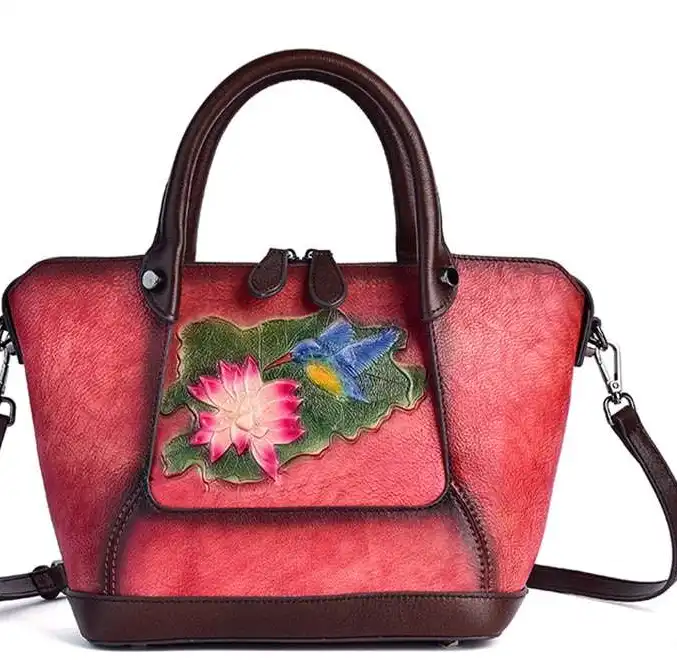 Replica bags lv Vintage Floral Handcrafted Women's Bag- Stylish & Versatile