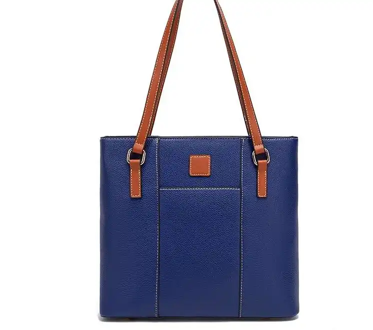 Vintage Single Shoulder Tote - Large A4 Document & Laptop Bag