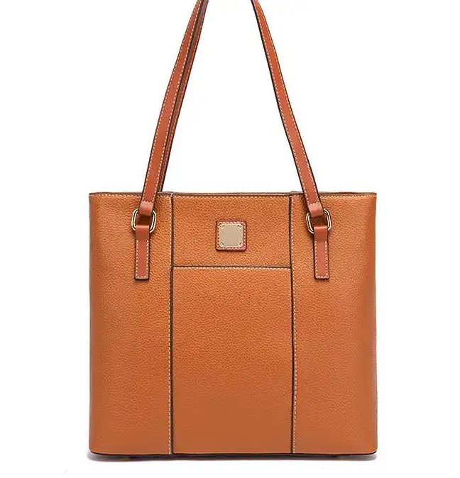 Top lv Vintage Single Shoulder Tote - Large A4 Document & Laptop Bag