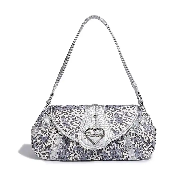 Vintage pillow-shaped underarm bag for ladies- stylish and versatile
