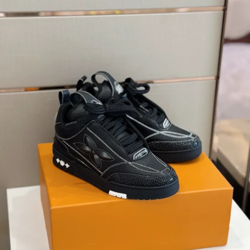AllSeason 8087 LOUIS VUITTON SKATE SNEAKERS IN BLACK – LSVT328