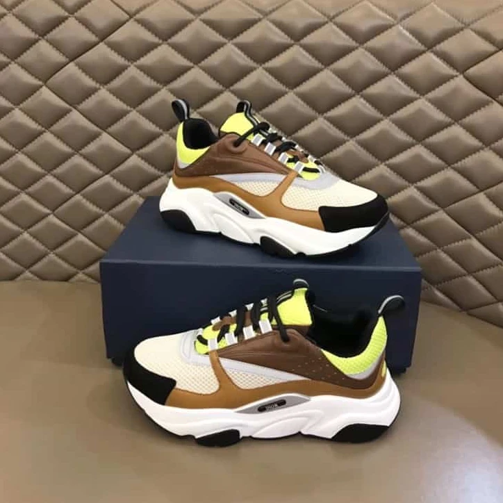 B22 SNEAKER TECHNICAL MESH WITH AND CALFSKIN – CD104 Comfortable 2505