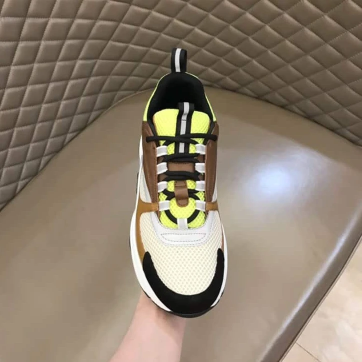 B22 SNEAKER TECHNICAL MESH WITH AND CALFSKIN – CD104 Comfortable 2505