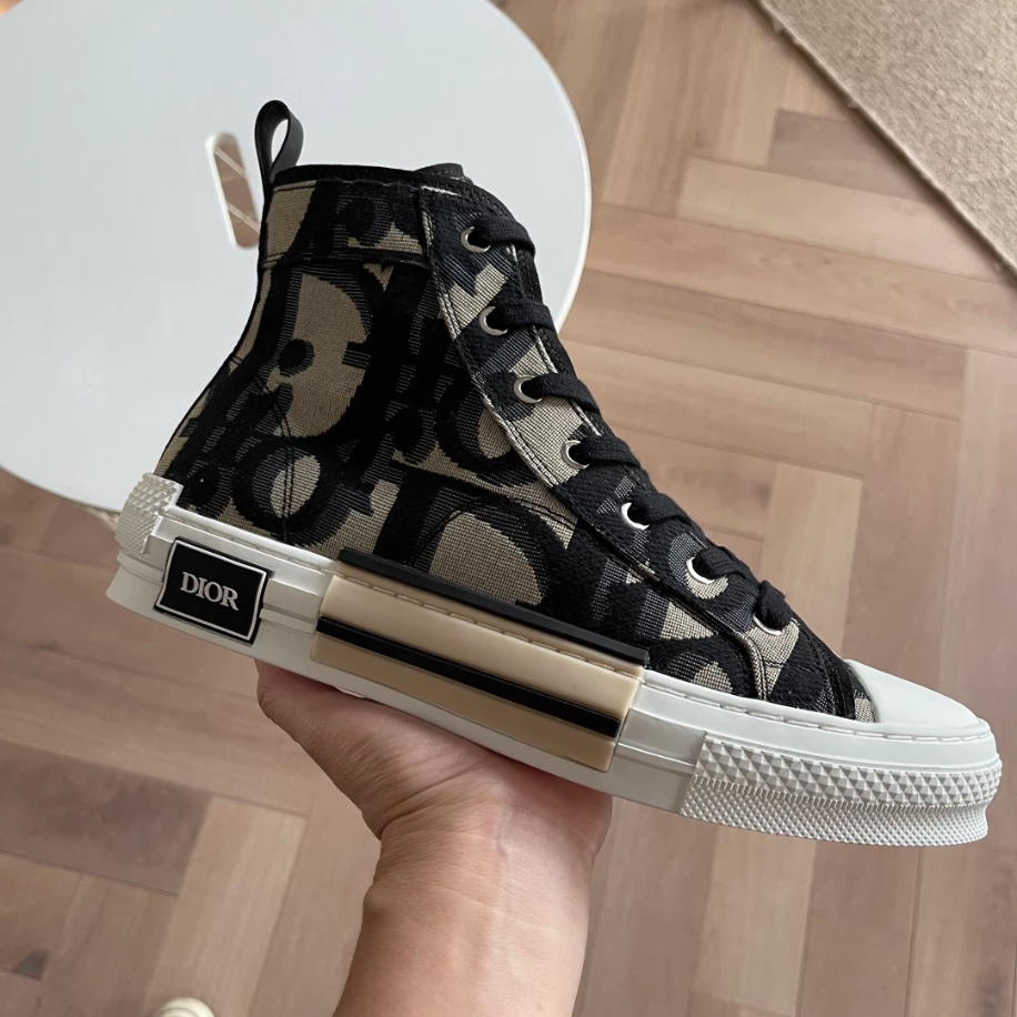 B23 HIGH-TOP SNEAKER MAXI DIOR OBLIQUE JACQUARD – CD119 BestValue 7972
