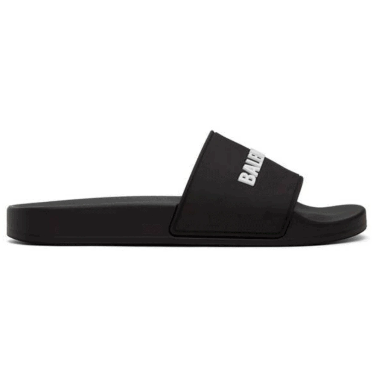 BALENCIAGA RUBBER LOGO POOL SLIDE SANDALS – BBS5 GoodFit 8089