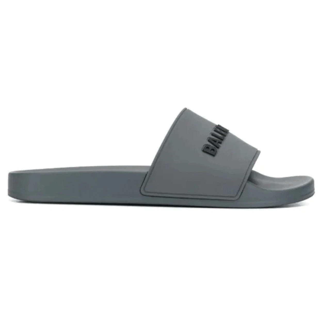 BALENCIAGA RUBBER LOGO POOL SLIDE SANDALS – BBS8 DailyWear 7339