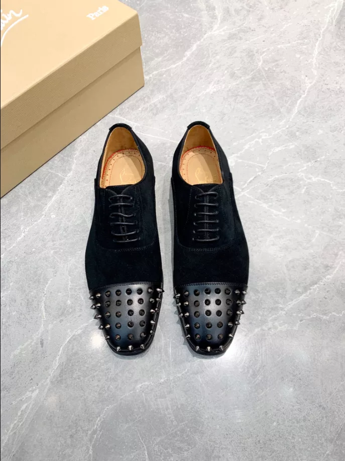 CHRISTIAN LOUBOUTIN BLACK SUEDE – LDC021 UrbanStyle 7938