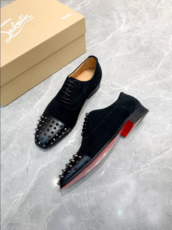 CHRISTIAN LOUBOUTIN BLACK SUEDE – LDC021 UrbanStyle 7938