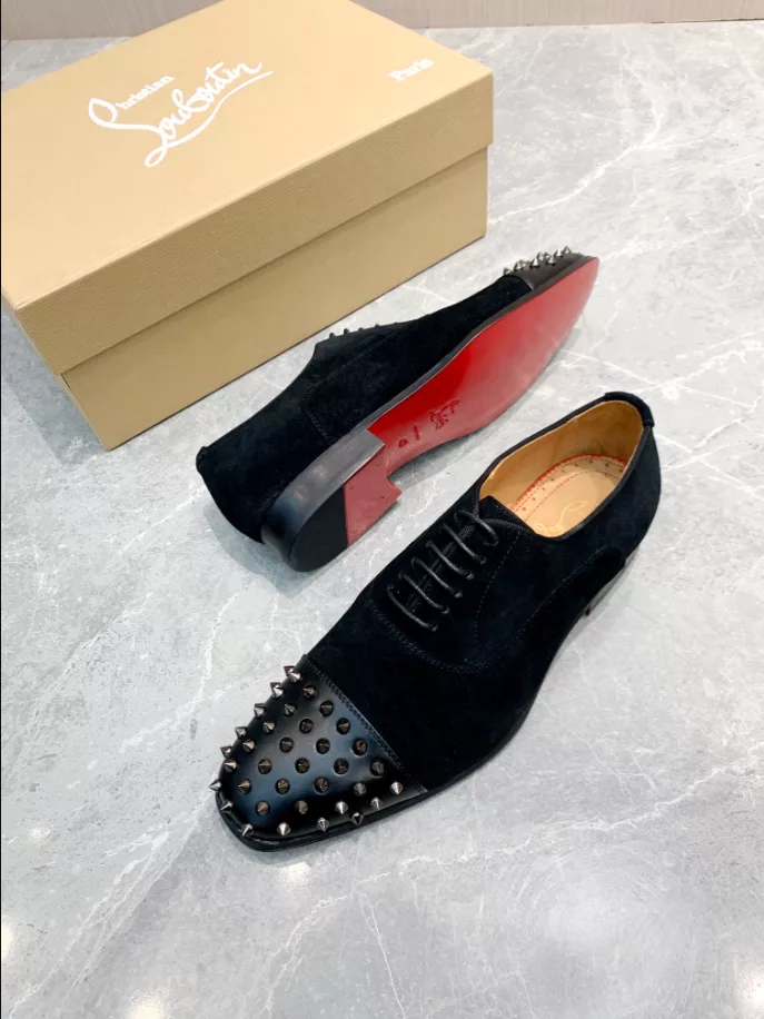CHRISTIAN LOUBOUTIN BLACK SUEDE – LDC021 UrbanStyle 7938
