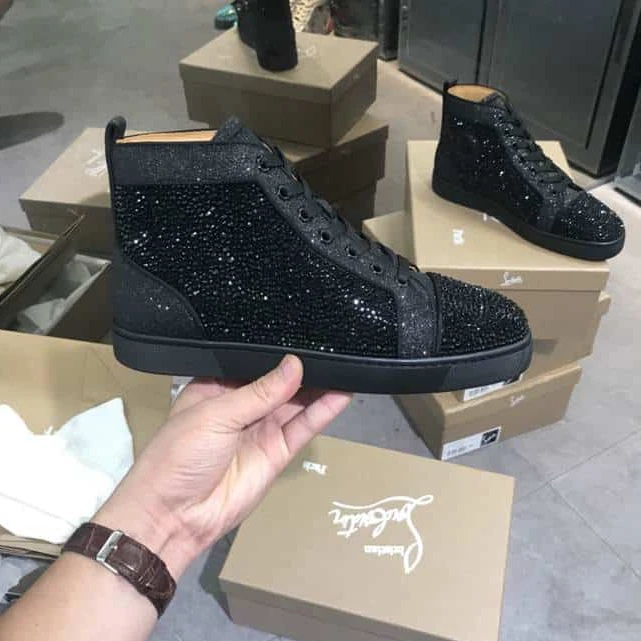CHRISTIAN LOUBOUTIN HIGH TOP SNEAKER – CL117 Affordable 6538