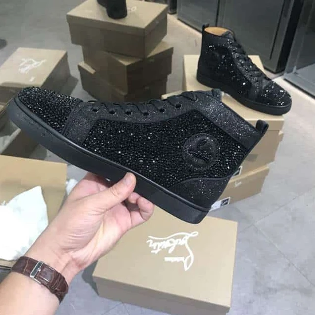 CHRISTIAN LOUBOUTIN HIGH TOP SNEAKER – CL117 Affordable 6538