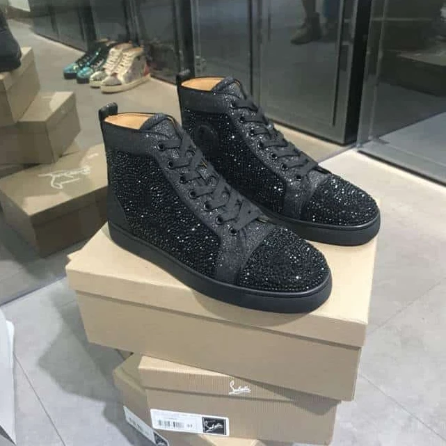 CHRISTIAN LOUBOUTIN HIGH TOP SNEAKER – CL117 Affordable 6538