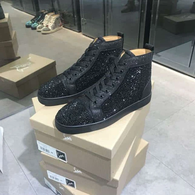 CHRISTIAN LOUBOUTIN HIGH TOP SNEAKER – CL117 Affordable 6538