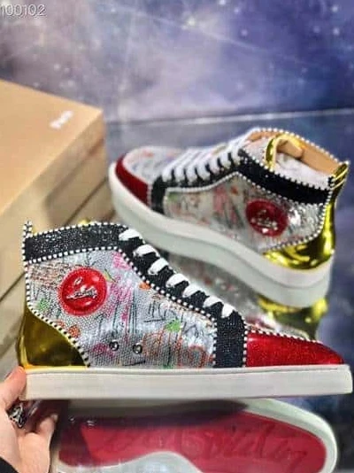 CHRISTIAN LOUBOUTIN HIGH TOP SNEAKER – CL135 SportInspired 7973