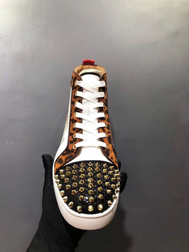 CHRISTIAN LOUBOUTIN HIGH TOP SNEAKER – CL142 WellDesigned 7628