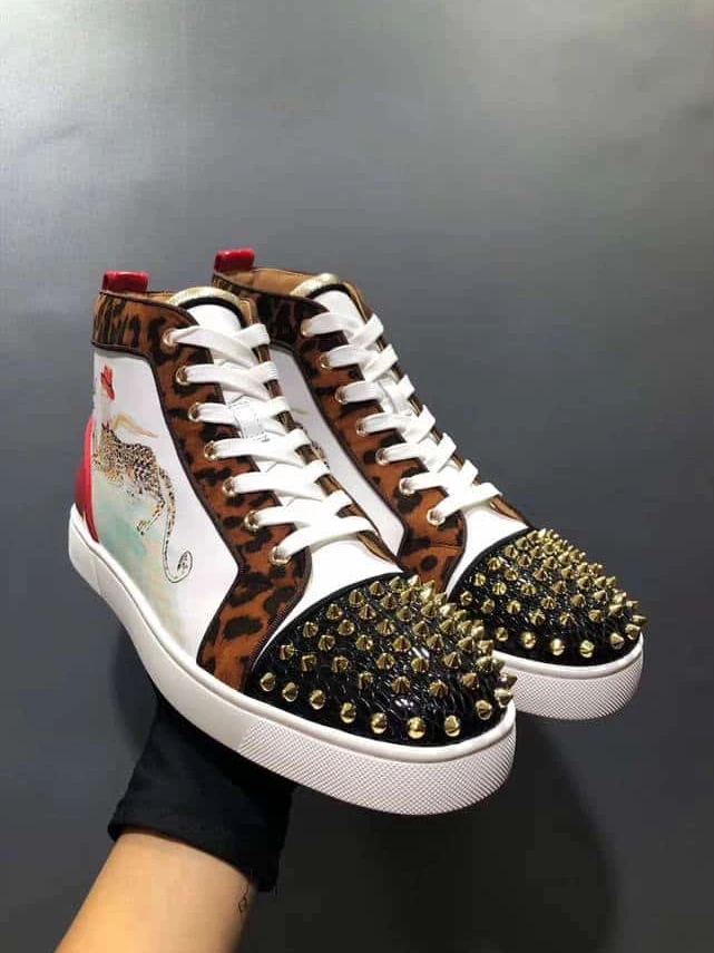 CHRISTIAN LOUBOUTIN HIGH TOP SNEAKER – CL142 WellDesigned 7628