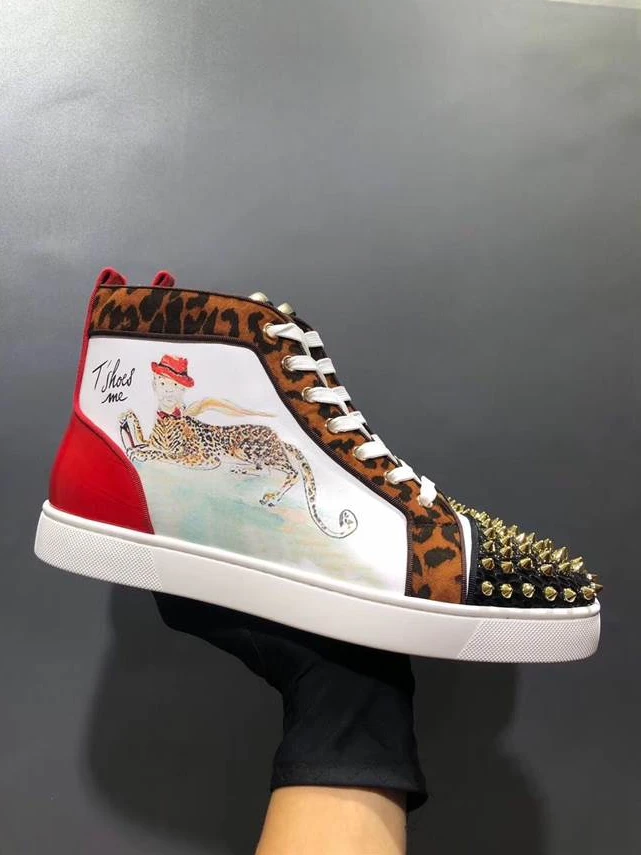 CHRISTIAN LOUBOUTIN HIGH TOP SNEAKER – CL142 WellDesigned 7628