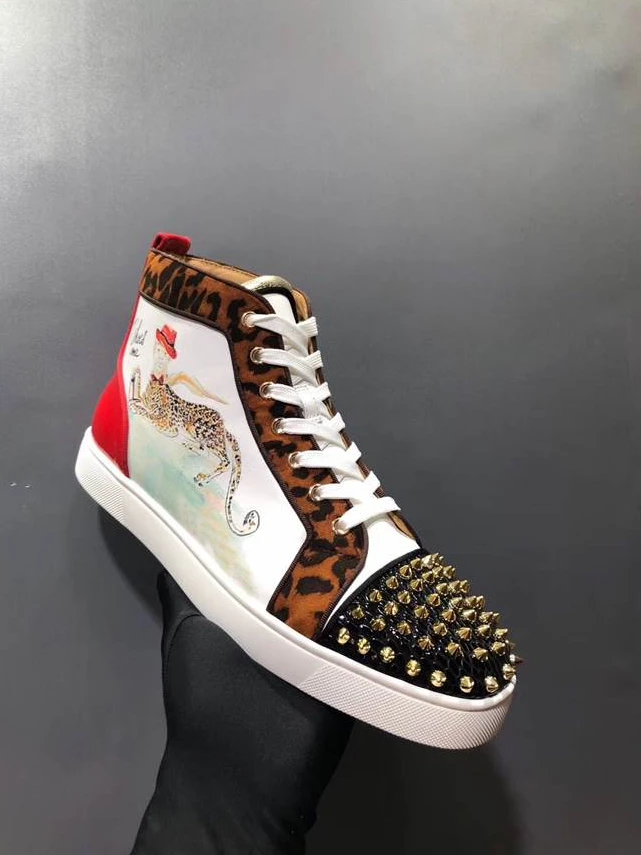 CHRISTIAN LOUBOUTIN HIGH TOP SNEAKER – CL142 WellDesigned 7628